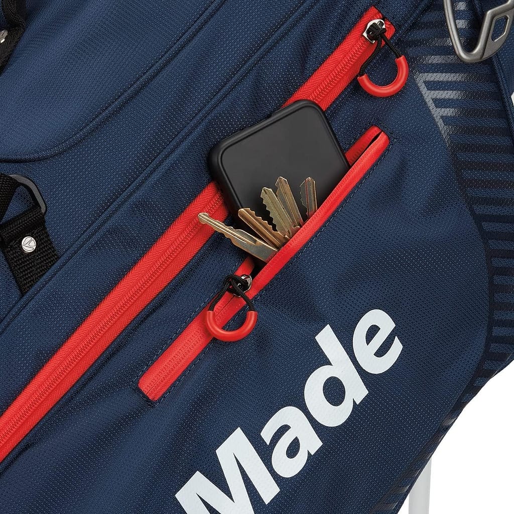 TaylorMade Golf Pro Stand Bag pocket featuers