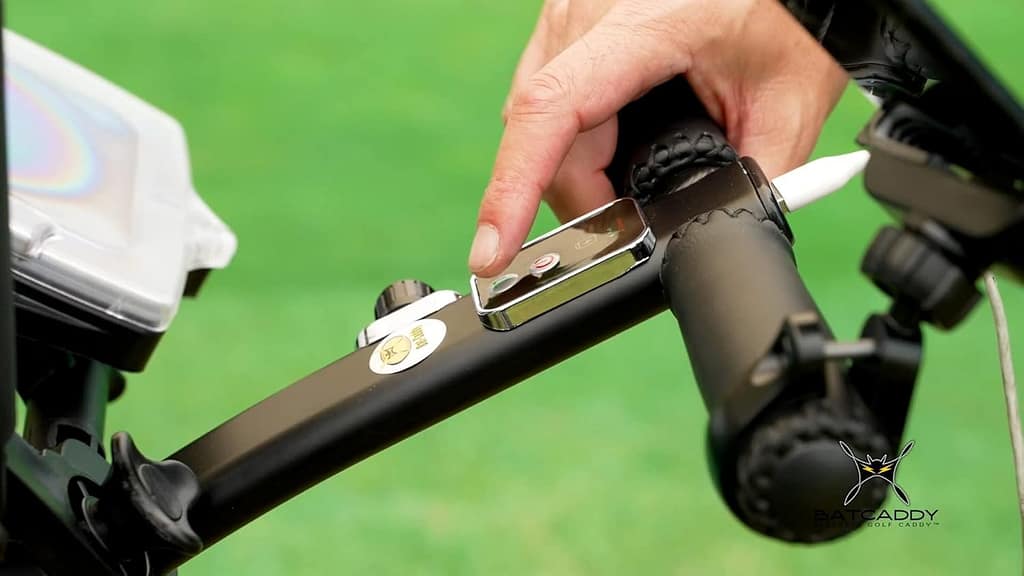 Bat-Caddy X3R Electric Golf Caddy control