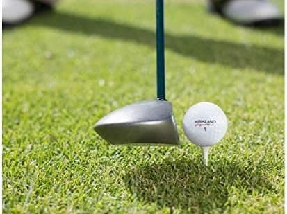 Kirkland Signature 3-Piece golf balls putter end view