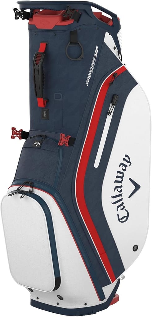 Callaway Golf 2021 Fairway 14 Stand Bag Navy Hounds/White/Red