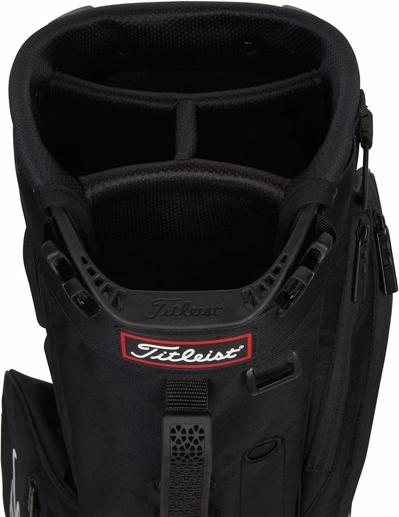 Titleist Players 4 Stand Bag 4 way pocket divider