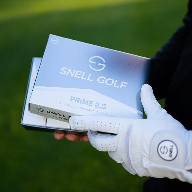 Snell Golf Prime 2.0 golf balls boxes
