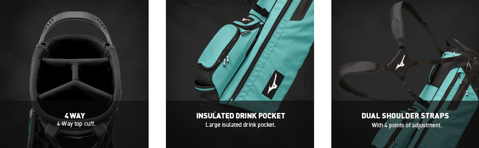 Mizuno BR-D3 Golf Stand Bag specs